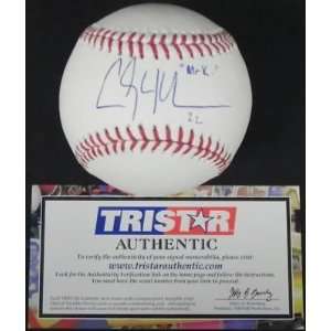  Clayton Kershaw Autographed Baseball Tristar Inscribed Mr. K 