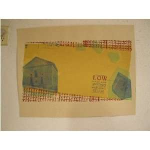  LOW with Haley Bonar Silk Screen Poster 