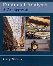   User Approach, (0471229903), Gary Giroux, Textbooks   