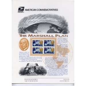   Stamp Panel #515 The Marshall Plan (June 4, 1997) 