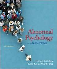   Disorders, (007337069X), Richard P. Halgin, Textbooks   