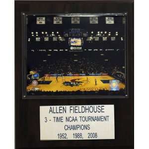   Basketball Allen Fieldhouse Arena Player Plaque