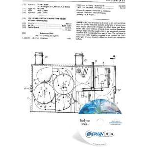   NEW Patent CD for CYCLE AIR PERVIOUS DRUM TYPE DRIER 