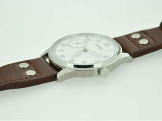   White Dial Special@9 Silvery Number Asian 6497 Man Watch X073 C  
