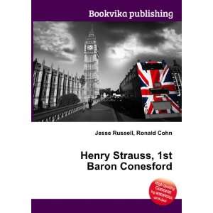   Henry Strauss, 1st Baron Conesford Ronald Cohn Jesse Russell Books