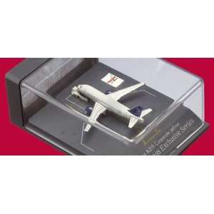  Herpa Airbus A319 Corporate Jet 1/500 In Display Case 