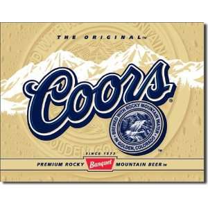  Coors Beer Label Retro Tin Sign