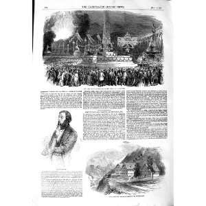 1850 PARIS FETE PLACE CONCORDE CRETINS SWITZERLAND SUE