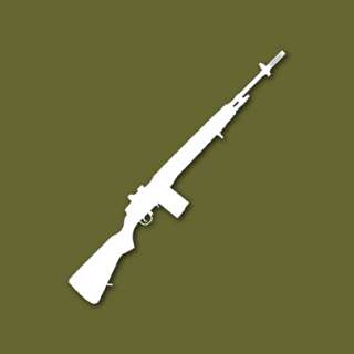 M14 Rifle 7.62x51mm NATO M 14 Vinyl Decal Sticker VSM14  