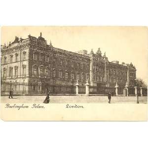  Vintage Postcard Buckingham Palace London England 