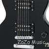 GIBSON EPIPHONE LP LES PAUL SPECIAL II 2 BLACK 6 STRING ELECTRIC 