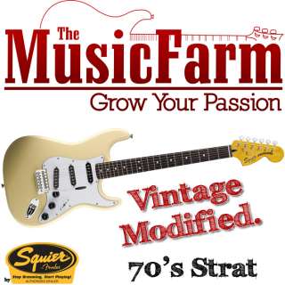 Squier Vintage Modified Stratocaster 70s Electric Guitar   Vintage 