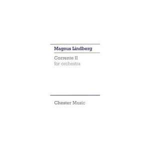  Magnus Lindberg Corrente No.2 (Score) Musical 