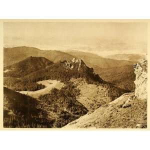  Eastern Carpathian Mountain   Original Photogravure