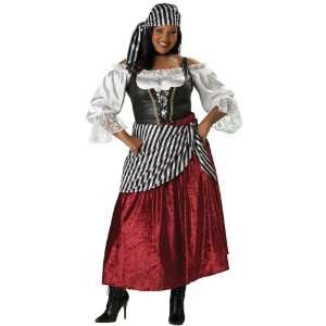  Adult Plus Pirates Wench Costume Toys & Games