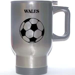  Welsh Soccer Stainless Steel Mug   Wales 