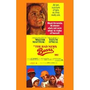 The Bad News Bears Movie Poster (11 x 17 Inches   28cm x 44cm) (1976 