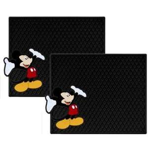   Rubber Floor Mats   Disney Mickey Mouse Welcomes You Automotive