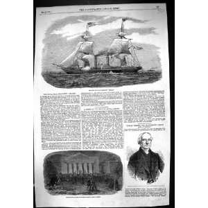  1853 Cunard Steam Ship Arabia Theatre Royal Jersey Thomas 