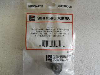WHITE RODGERS 3F05 2 ADJUSTABLE SNAP DISC FAN CONTROL  