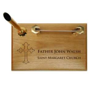    Decorative Cross Pen & Business Card Holder