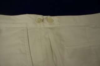 WH Brooks Brothers White Mens Shorts Size 40  