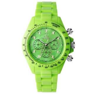 ToyWatch Fluo Chronograph Kryptonite Green Watch FL11GR  