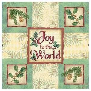  Daydreams Joy To The World Counted Cross Stitch Kit 