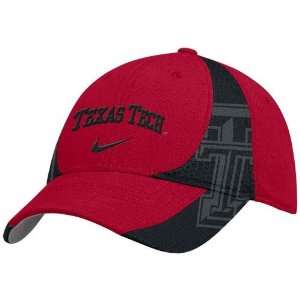  Nike Texas Tech Red Raiders Scarlet 3D Flex Fit Hat 