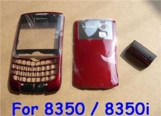 Red Housing Cover For Blackberry Curve 8350 8350i  