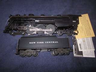 LIONEL 6 8406 783 DIE CAST NEW YORK CENTRAL 4 6 4 SEMI SCALE HUDSON 
