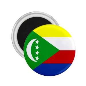  Comoros Flag Souvenir Magnet 2.25  Kitchen 