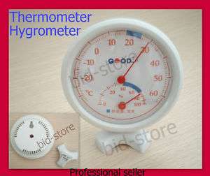 1pcs Indoor outdoor Thermometer and Hygrometer Wall WHI  