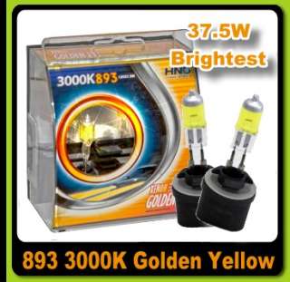 Xenon Yellow Foglight Bulbs 880 884 885 890 892 893 899  