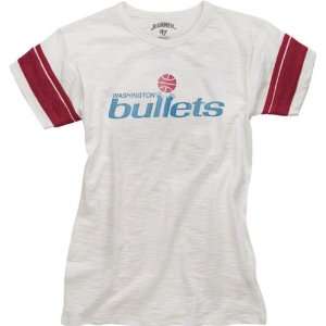  Washington Bullets Womens 47 Brand Gametime T Shirt 