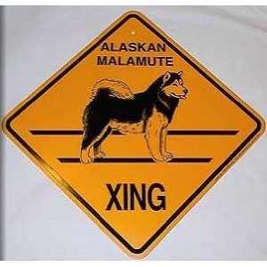Alaskan Malamute   Xing Sign