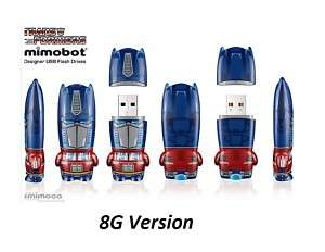 Mimoco Transformer Optimus Prime 8G USB Drive NEW 812726014922  