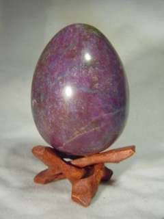 BUTW natural healing ruby egg lapidary wicca 3168B  