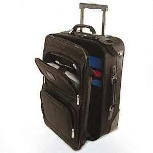 Rolling Computer/Carry On Case, Nylon, 14w x 9d x 21.5h 