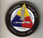 CHALLENGE COIN US ARMY READINESS GROUP FT DIX NEW JERSEY AMERICAS 