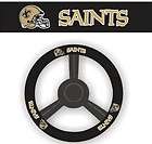 New Orleans Saints Leather Steering Whe