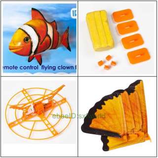 Air Swimmers Flying RC Inflatable Floating Fish Shark / Clownfish 