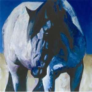  Daryl Poulin   Blue Canvas Giclee