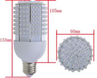 E27 201 leds energy saving light Bulb Pure White 10W DC12V home use 