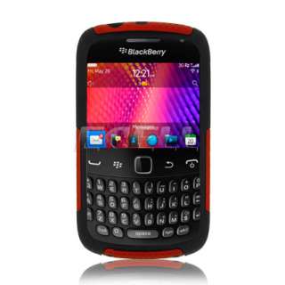   SILICONE DUAL MESH TOUGH CASE COVER FOR BLACKBERRY CURVE 9360  