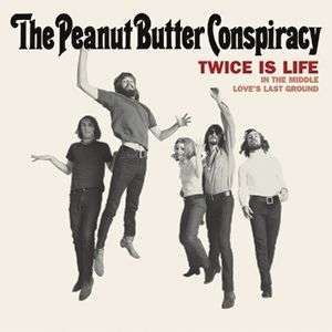 PEANUT BUTTER CONSPIRACY Twice Is Life 45 PS EP Sundaze  