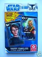 star wars happy families card game £ 4 49