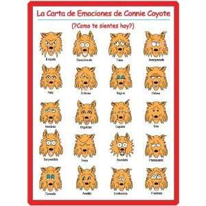   Coyote (Chart of Connie Coyotes Faces of Feelings) Toys & Games