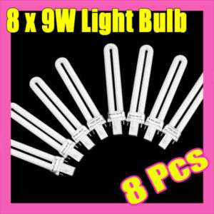 9W Nail Art UV Gel Lamp Light Bulb Tube Dryer S018 8  
