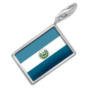  FotoCharms El Salvador Flag   Charm with Lobster Clasp 